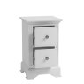 Aldiss Own Turin Small Bedside Table White