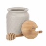Captivate Kitchen Pantry Grey Honey Pot with Drizzler