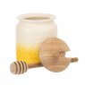 Captivate Kitchen Pantry Yellow Honey Pot with Drizzler