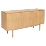 Ercol Amalfi Sideboard in clear matt angled view. Aldiss of Norfolk