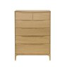 Ercol Ercol Rimini 6 Drawer Tall Wide Chest