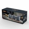 Tower Tower Cavaletto Set of 3 cannisters Grey