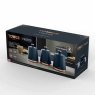 Tower Tower Cavaletto Set of 3 cannisters Blue