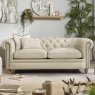 Alexander & James Abraham Junior Large Sofa In Artisan Plain lifestyle image front angle of the sofa