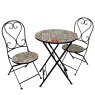 Kaemingk Kaemingk Braga Iron Tea for Two Bistro Set