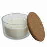 Soy wax filled wax jar