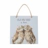 Wrendale Owl You Need Is Love Wooden Plaque