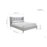 Birlea Hatton Bedstead in Grey