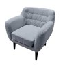 GFA Apollo Accent Chair Wool Granite