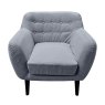 GFA Apollo Accent Chair Wool Granite