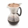 La Cafetiere Fine mesh coffee dripper in use