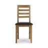 Fenwick Victoria Dining Chair in PU Brown