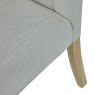 Chelsea Dining Chair In Beige white background close up