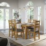 Burlington 1.5m Extending Table And 6 Chairs lifestyle image of the table and chairs