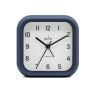 Acctim Carter Suede Blue Alarm Clock