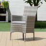 LifestyleGarden Aruba 4 seater dining set with Stacking chairs