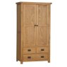 Norfolk Oak Double Larder Unit