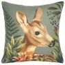 Forest Fawn Cushion Grey