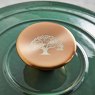 Barbary & Oak Foundry Round Green Casserole Lid