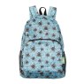 Eco Chic Eco Chic Blue Bee Classic Backpack