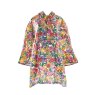 Eco Chic Eco Chic Peonies Adult Poncho