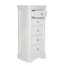 Aldiss Own Mabel Bone 5 Drawer Tall Chest