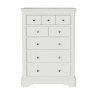 Aldiss Own Mabel Bone 8 Drawer Tall Chest