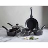 Simply Home Black Forged 5 piece Pan Set Lifestyle