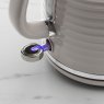 Daewoo Sienna 1.7L 3KW Jug Kettle Taupe close up