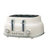 Daewoo Sienna 4 Slice Toaster Cream