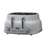 Daewoo Sienna 4 Slice Toaster Grey