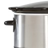 Daewoo 6.5L Stainless Steel Slow Cooker handle
