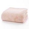 Aspen Blush Faux Fur Throw on white