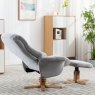 GFA Hawaii Swivel chair and stool in Lille Cloud