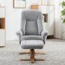 Global Furniture Alliance Hawaii Swivel chair and stool in Lille Cloud