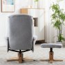 GFA Hawaii Swivel chair and stool in Lille Cloud