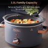 Tower Tower Cavaletto Grey 3.5L Slow Cooker