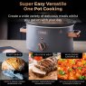 Tower Tower Cavaletto Grey 3.5L Slow Cooker