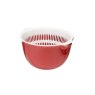 Captivate Fusion Twist Mini Colander & Bowl Set Red