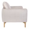 Ercol Aosta Chair side view. Aldiss of Norfolk