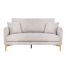 Ercol Aosta Small Sofa front view. Aldiss of Norfolk