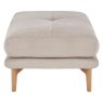 Ercol Aosta Footstool side view. Aldiss of Norfolk