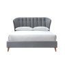 Birlea Porter Double Bed in Velvet Grey