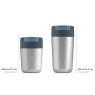 Joseph Joseph Joseph Joseph Sipp Steel Travel Mugs with Hygienic Lid