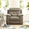 HTL Aries Power Recliner Chair in Charcoal Grey