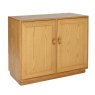 Ercol Windsor 2 Door Cabinet Angled