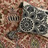 Morris & Co Morris & Co Granada Cushion Linen & Indigo