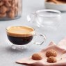 Judge Judge Duo 2 Piece Espresso Cup Glass Set 75ml