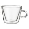 Judge Judge Duo 2 Piece Cappuccino Mug Glass Set 250ml