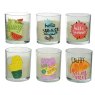 Kaemingk Assorted Summer Citronella wax candles